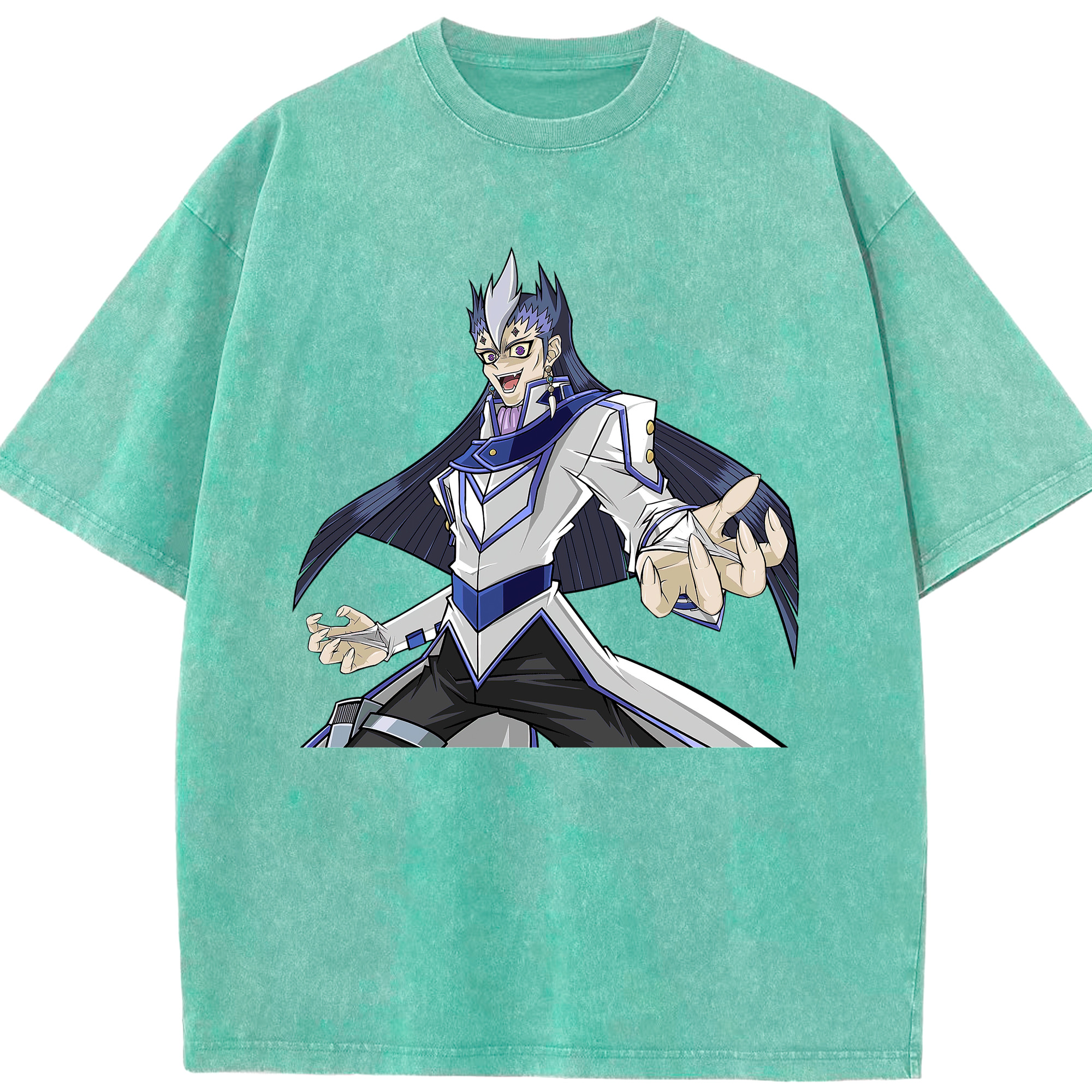 （画像用） 遊☆戯☆王 Yu-Gi-Oh! 綿100% ヴィンテージ風 半袖Tシャツ（フロントプリント）